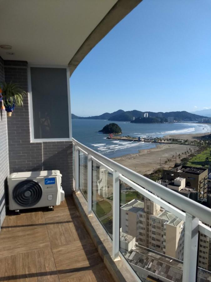 Apartamento Unlimited Ocean Front - Frente A Praia Vista Mar Hidromassagem Piscina Climatizada 2 Saunas Seca E Umida Wi-Fi 350 Mb Santos  Exterior foto